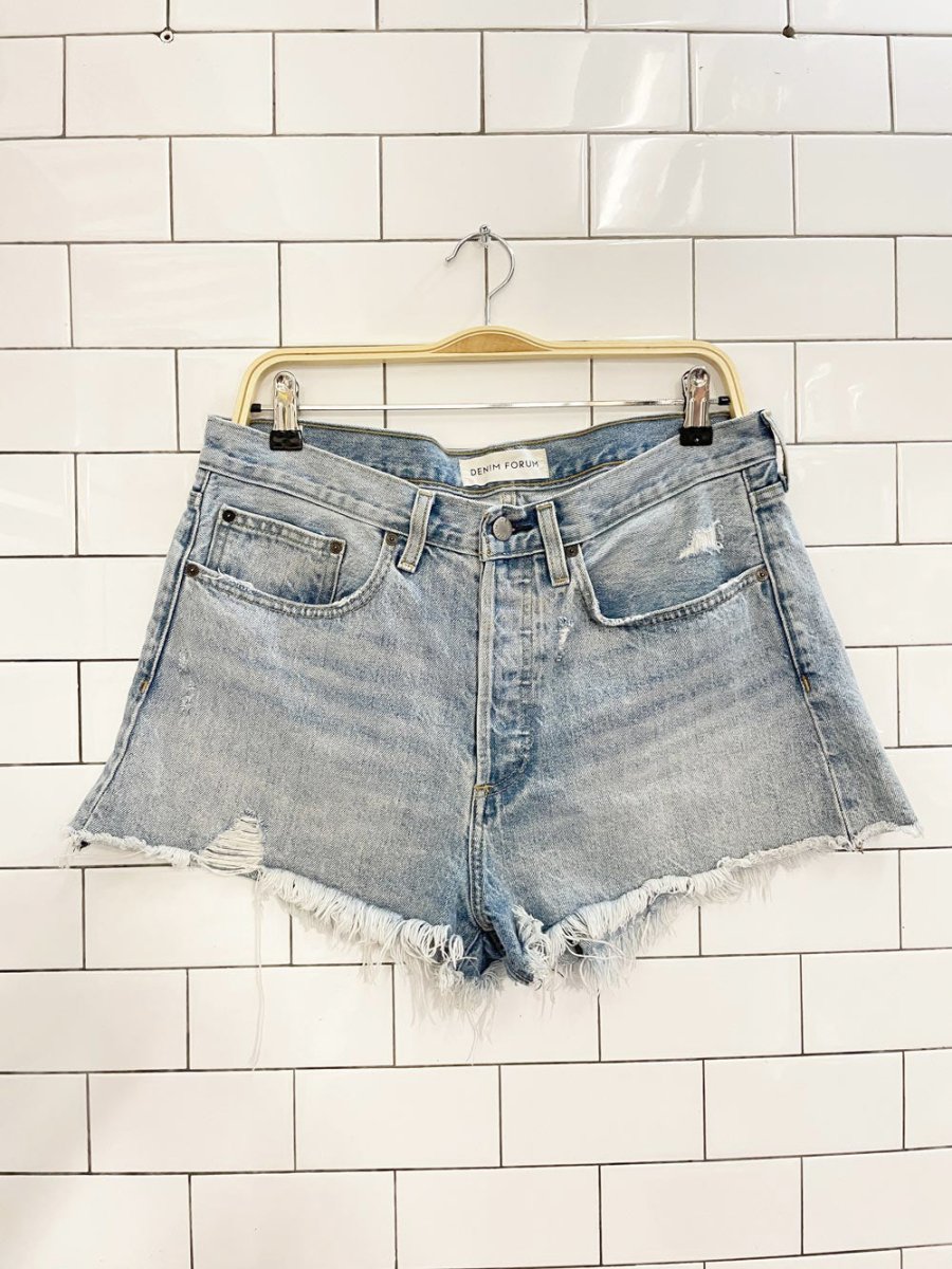 denim forum the ex boyfriend cut off short - good market thrift store