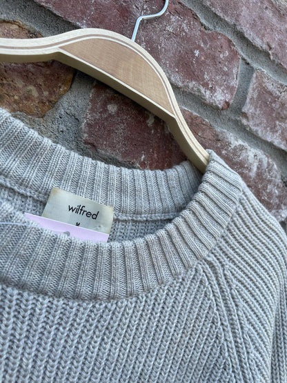 wilfred sardou merino wool sweater