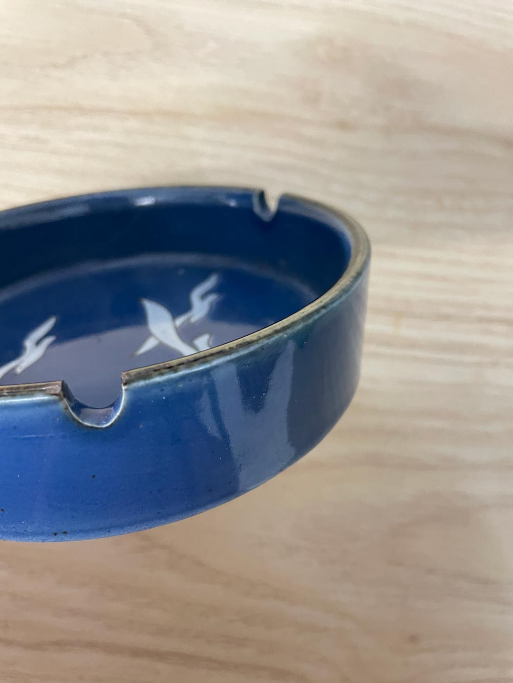 vintage otagiri japa seagulls ashtray - good market thrift store
