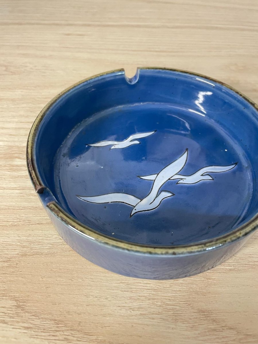vintage otagiri japa seagulls ashtray - good market thrift store