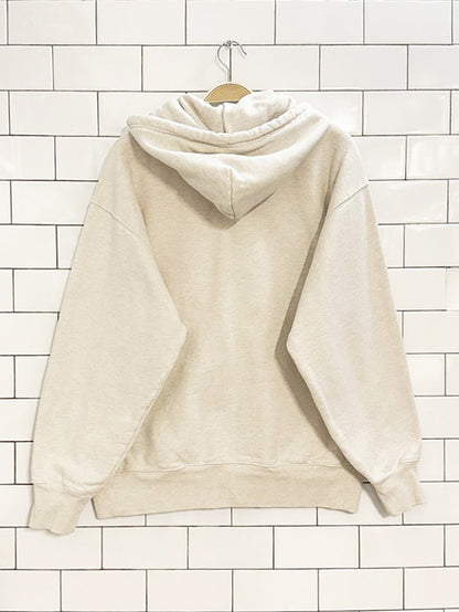tna extra fleece boyfriend full zip hoodie | aritzia