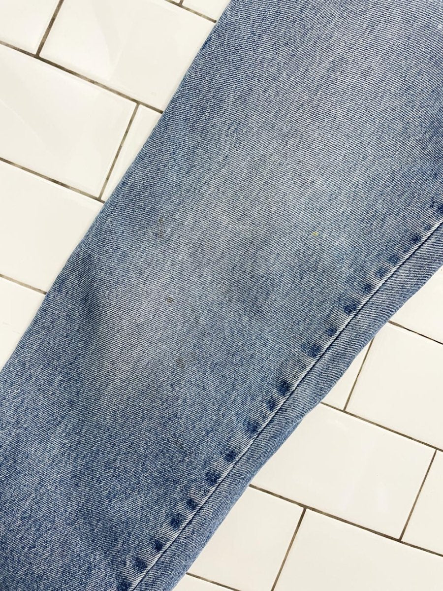 vintage 90s williwear sport bedazzled high rise jeans - good market thrift store