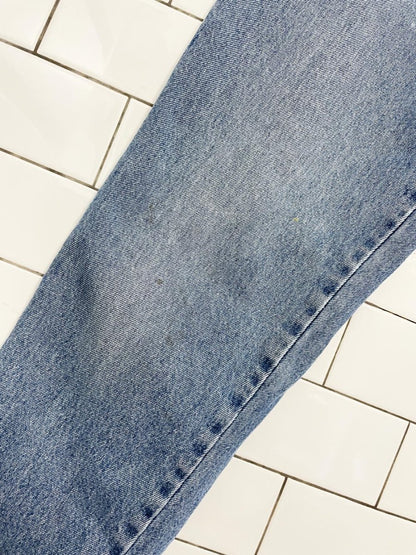 vintage 90s williwear sport bedazzled high rise jeans - good market thrift store