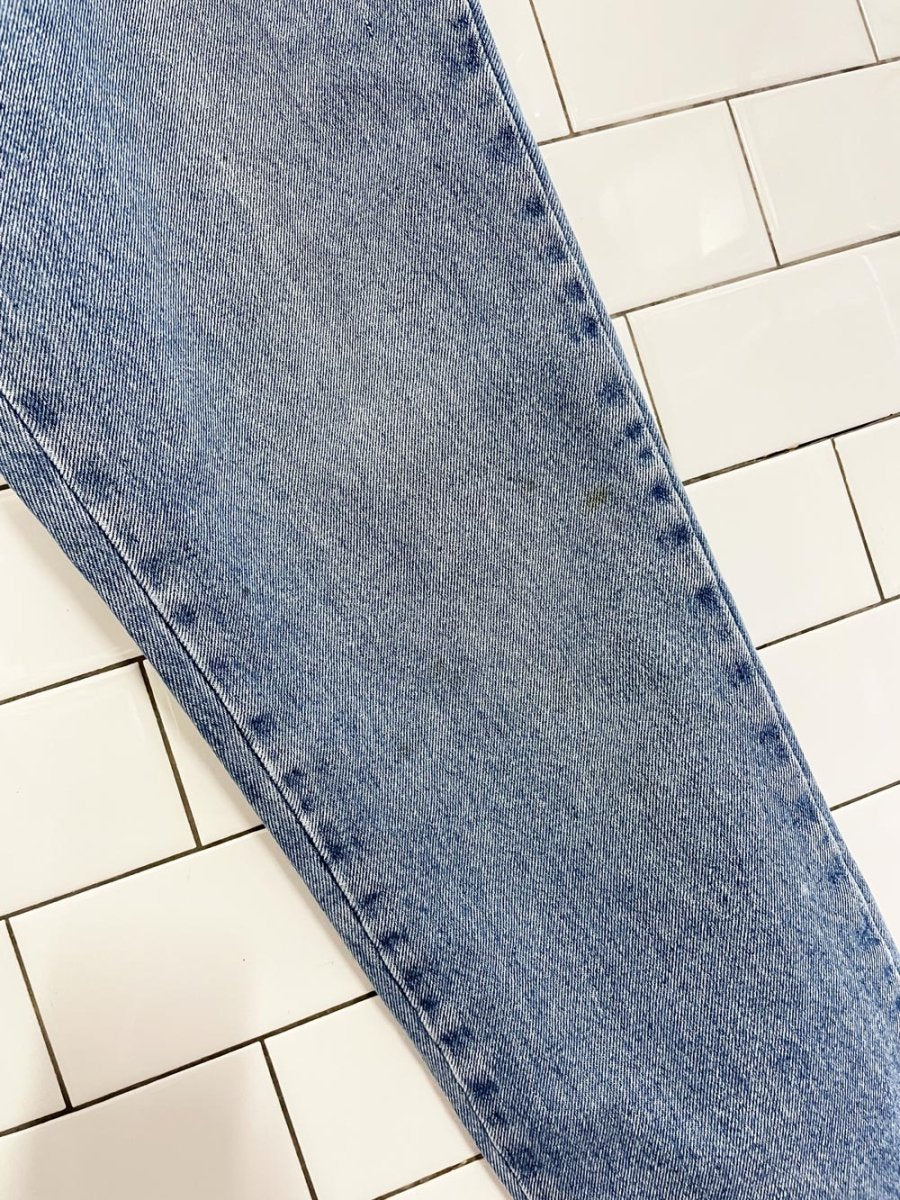 vintage 90s williwear sport bedazzled high rise jeans - good market thrift store