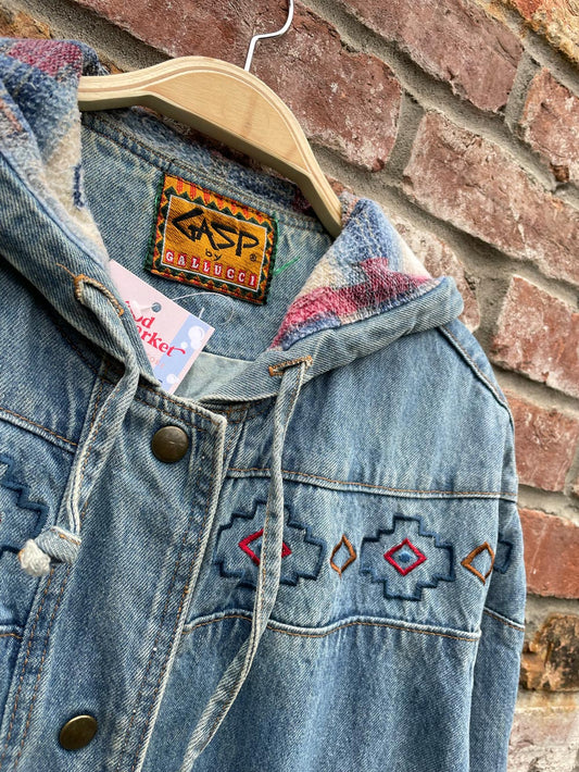 vintage 90s gasp by gallucci denim jacket