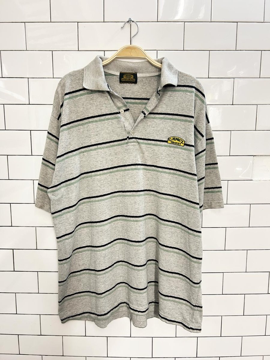 vintage 90s camel trophy adventure polo - good market thrift store