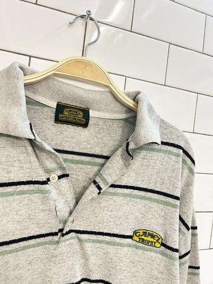 vintage 90s camel trophy adventure polo - good market thrift store