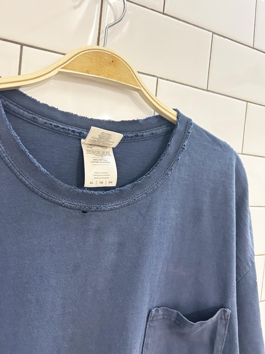 vintage 00s msn auto distressed oversized tee - good market thrift store