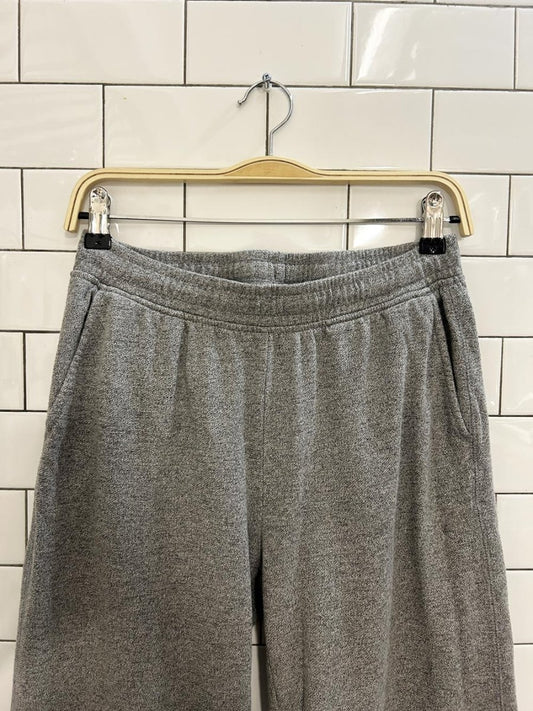roots original wide leg crop sweatpant - good market thrift store