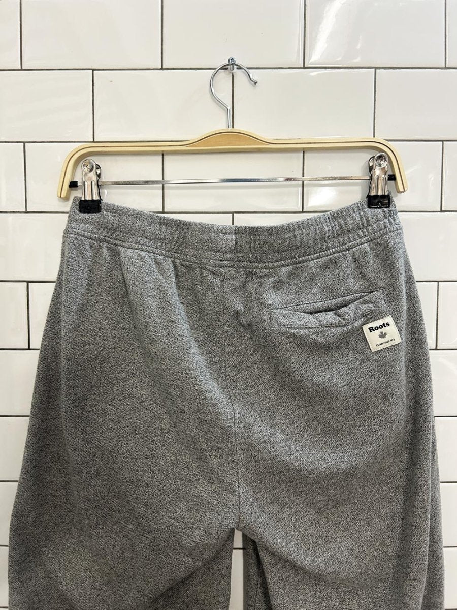 roots original wide leg crop sweatpant - good market thrift store