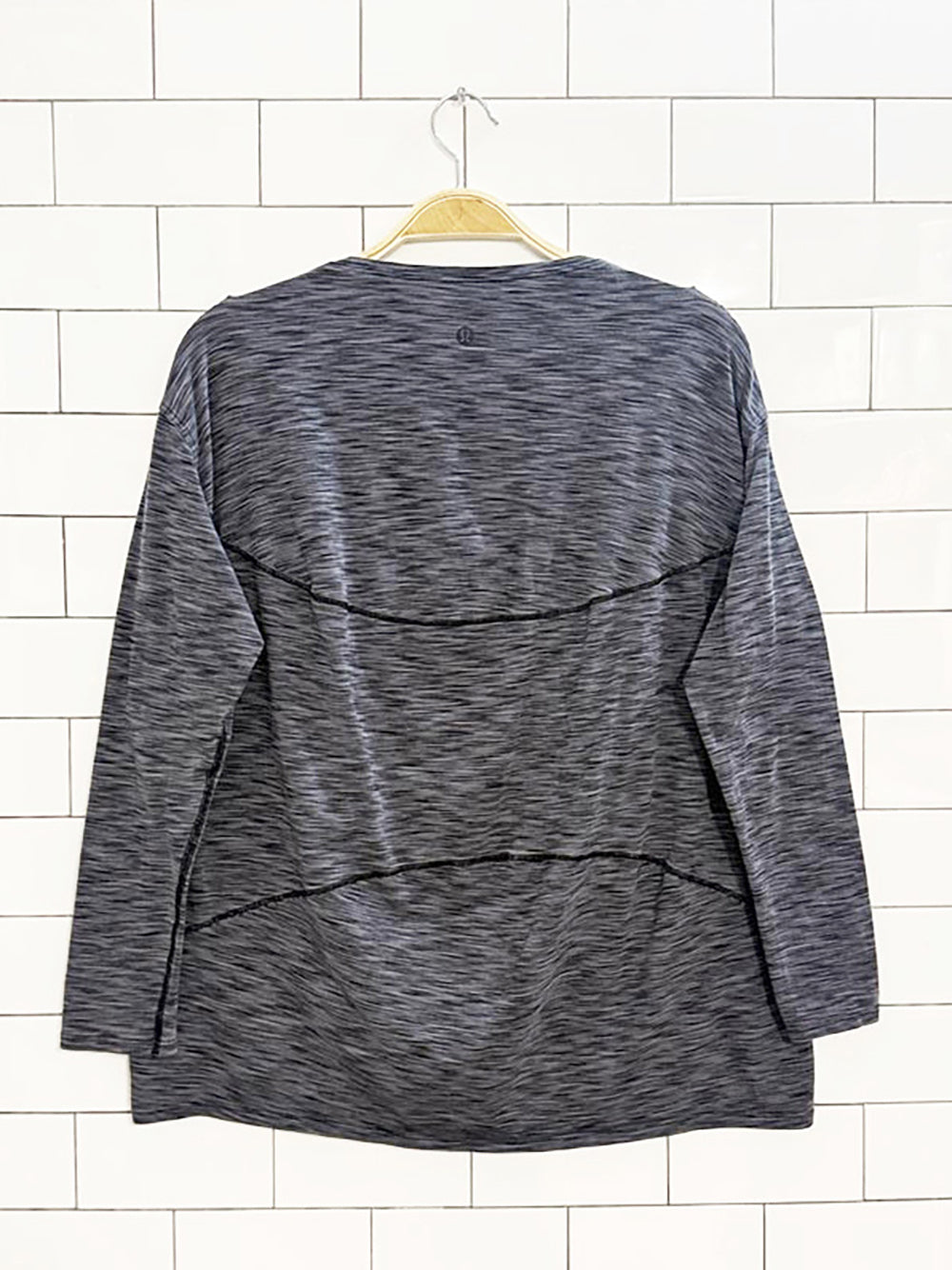 lululemon 2022 back in action long sleeve shirt | nulu