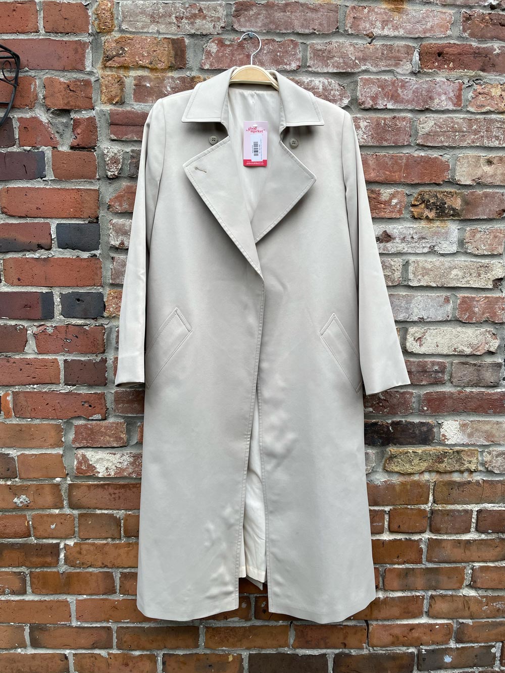 vintage 60s union made minimal belted jacket