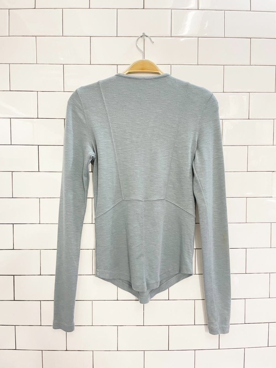 free people lucky lace up top - good market thrift store