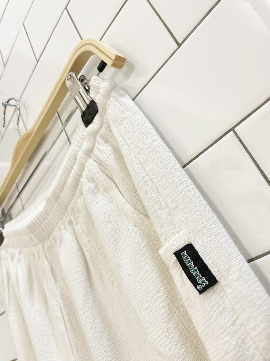 vintage 90s ezze wear textured capri lounge pant - good market thrift store