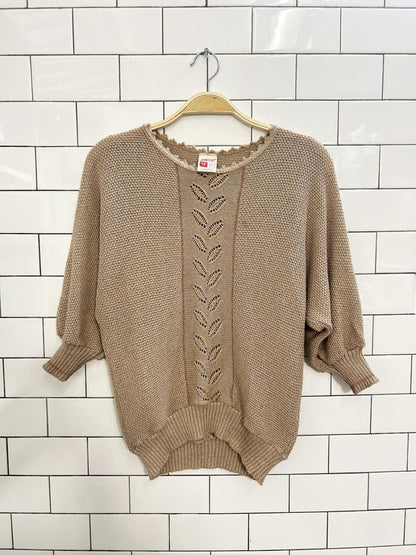 vintage 80s st michael knit top - good market thrift store
