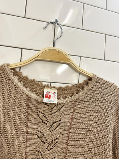 vintage 80s st michael knit top - good market thrift store