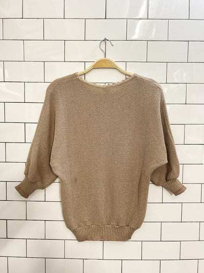 vintage 80s st michael knit top - good market thrift store