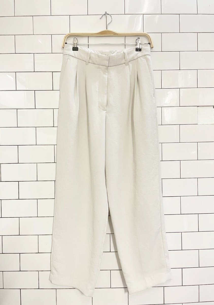 wilfred the effortless pant wide leg trouser | aritizia - good market thrift store