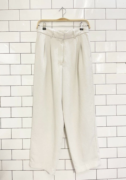 wilfred the effortless pant wide leg trouser | aritizia - good market thrift store