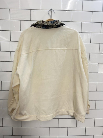 shein corduroy teddy bears oversized shirt - good market thrift store