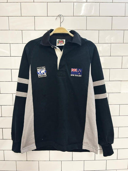 vintage 90s barbarian new zealand world rugby sweatshirt - good market thrift store