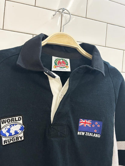 vintage 90s barbarian new zealand world rugby sweatshirt - good market thrift store