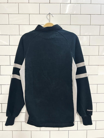 vintage 90s barbarian new zealand world rugby sweatshirt - good market thrift store