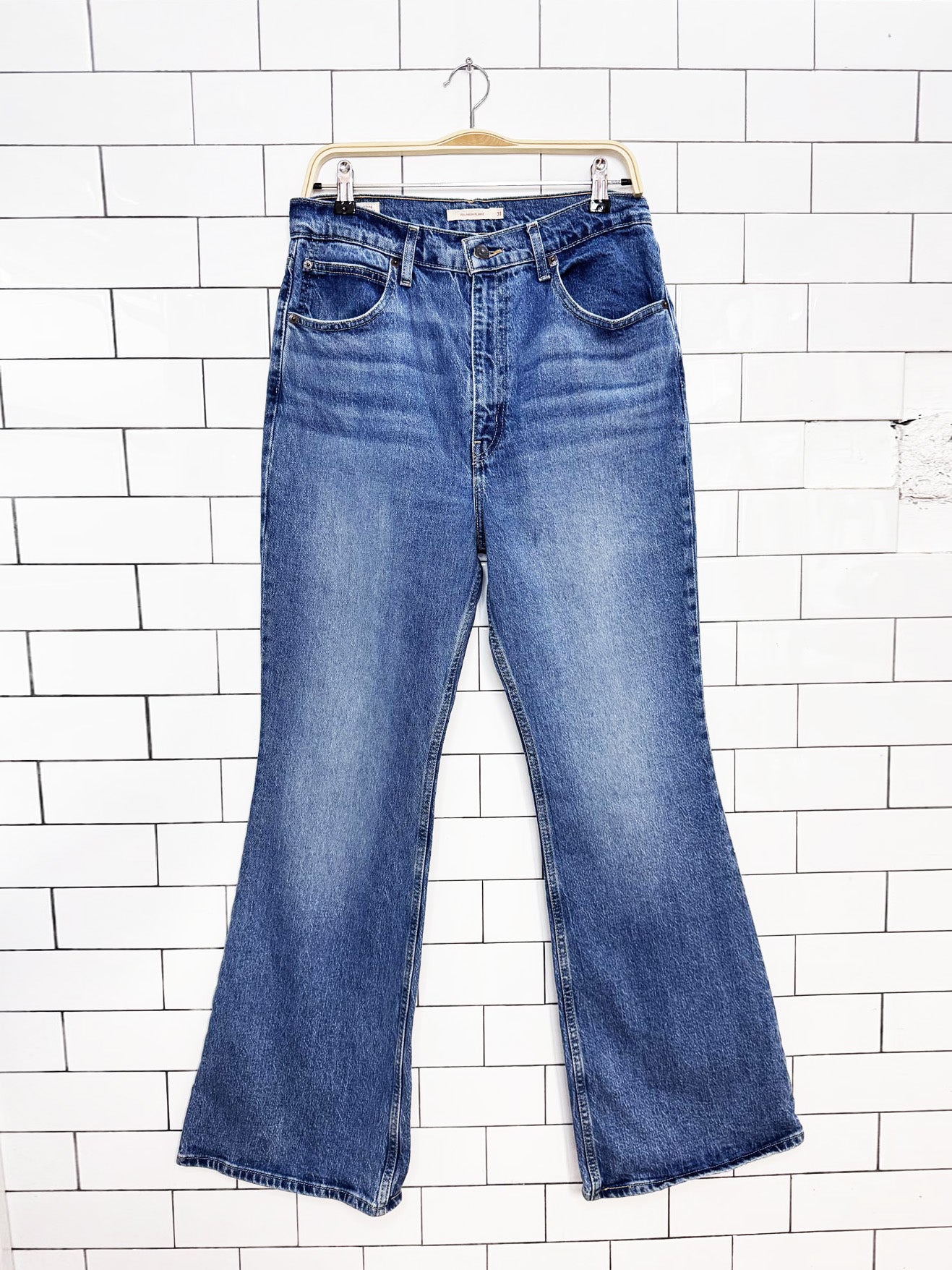 levi's 70s high flare jeans