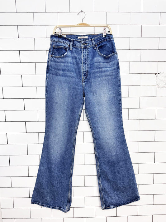 levi's 70s high flare jeans
