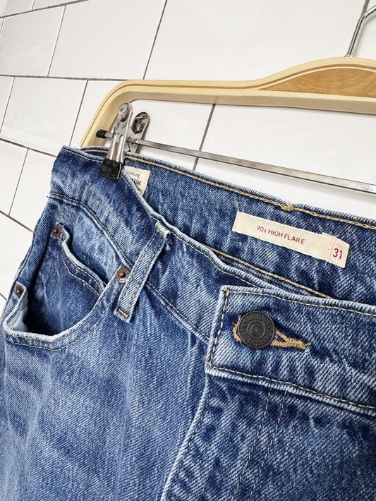levi's 70s high flare jeans