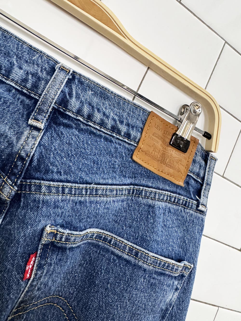 levi's 70s high flare jeans