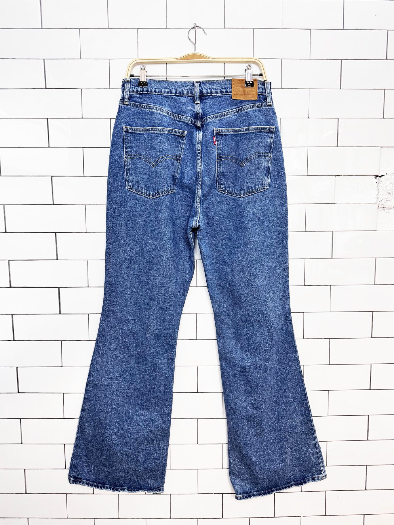 levi's 70s high flare jeans