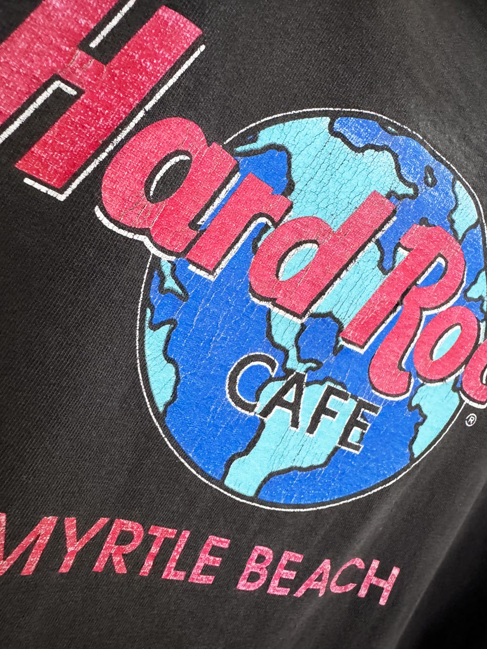 vintage 90s hard rock cafe myrtle beach single stitch tee | made in USA