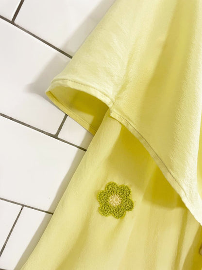 rework x vintage 100% silk made in italy blouse | gruppo GFT - good market thrift store