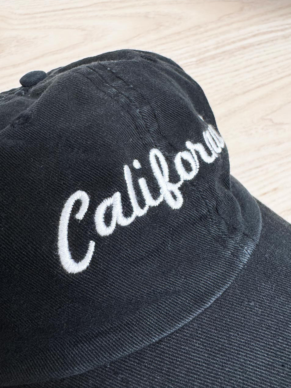 john galt california distressed embroidered ball cap