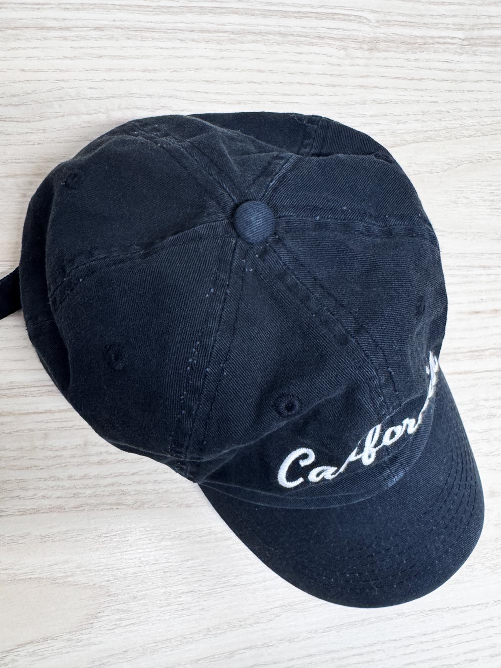 john galt california distressed embroidered ball cap