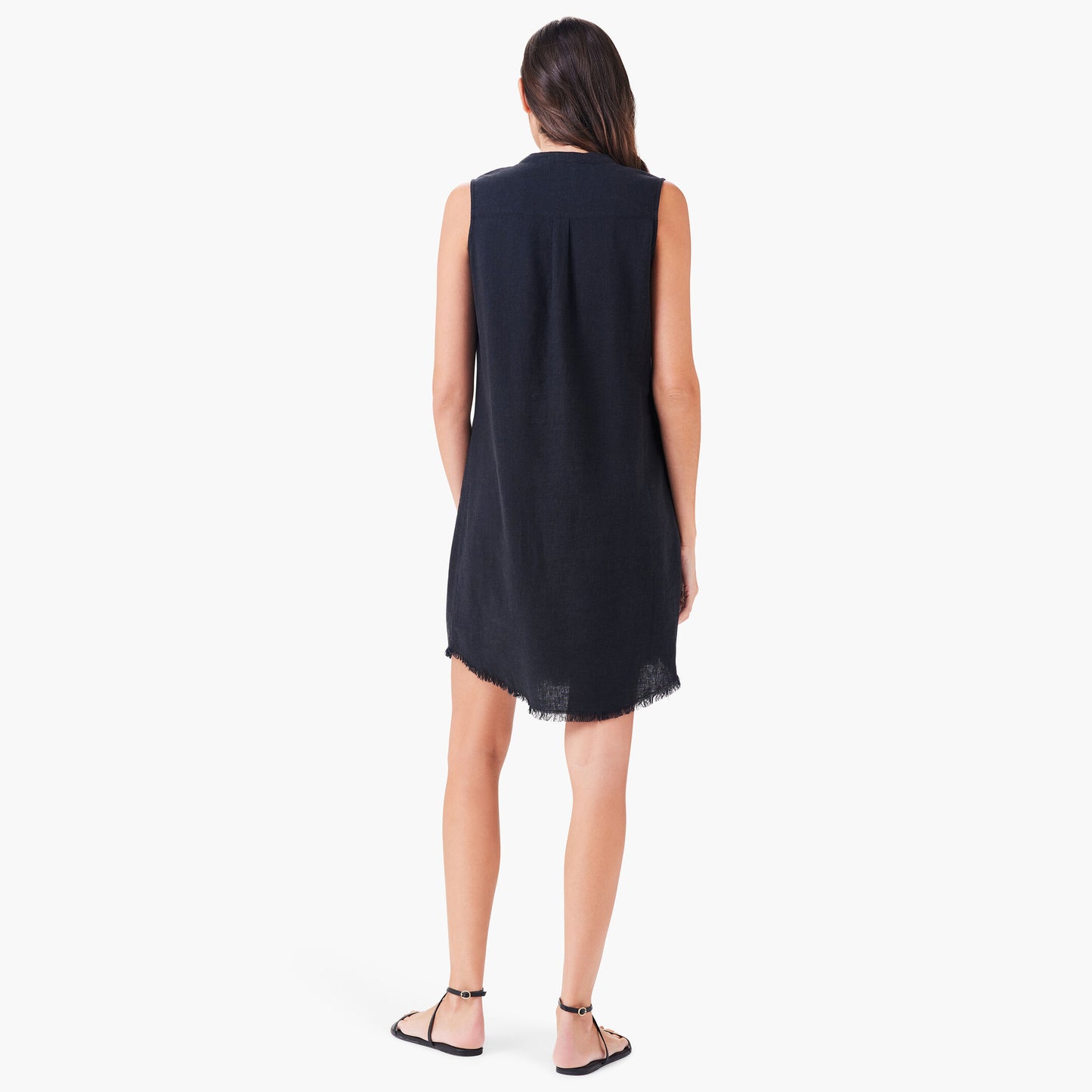 nic+zoe rumba linen throw on dress