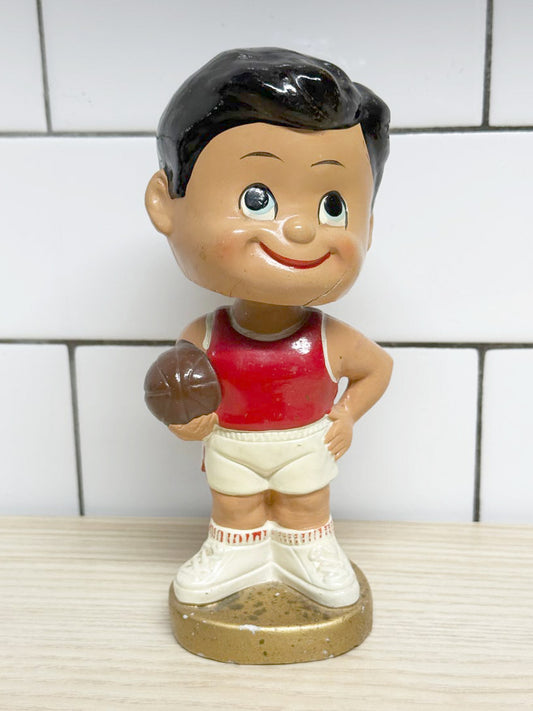 vintage 60s indiana university hosiers basketball bobble head | made in Japan