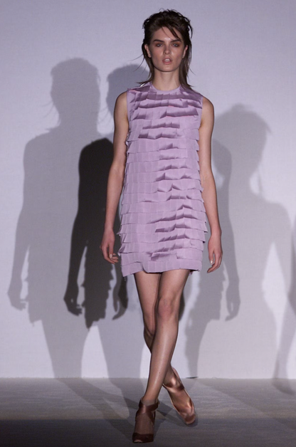 vintage 2001 john galliano for gucci satin ballet heels - size 6