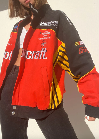vintage 90s motocraft nascar winston cup jacket