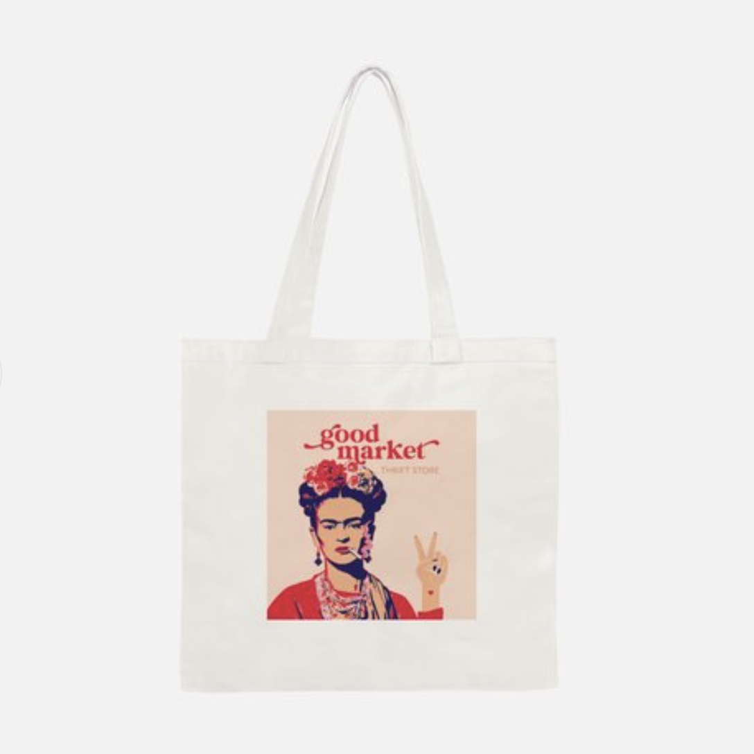 limited edition frida khalo tokes tote bag