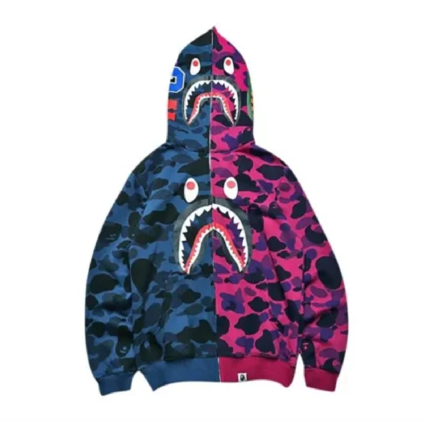 BAPE a bathing ape shark hoodie