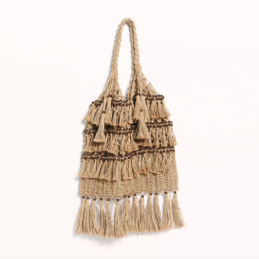 free people 2023 whimsy beaded boho tote