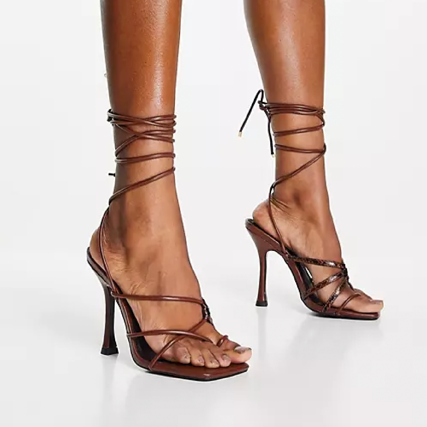 asos 2023 natalie strappy toe loop sandals