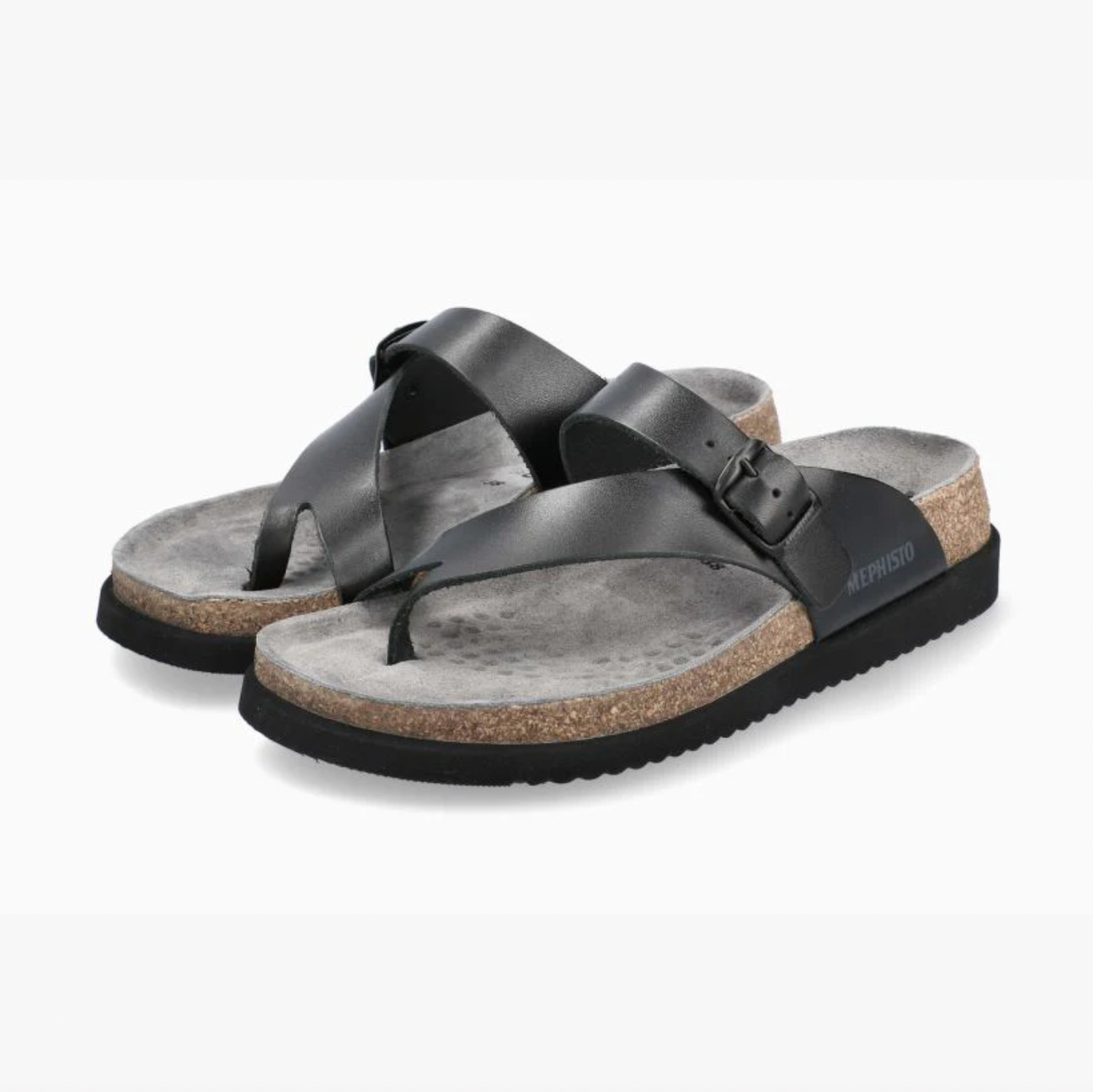 mephisto helen leather corkbed sandals