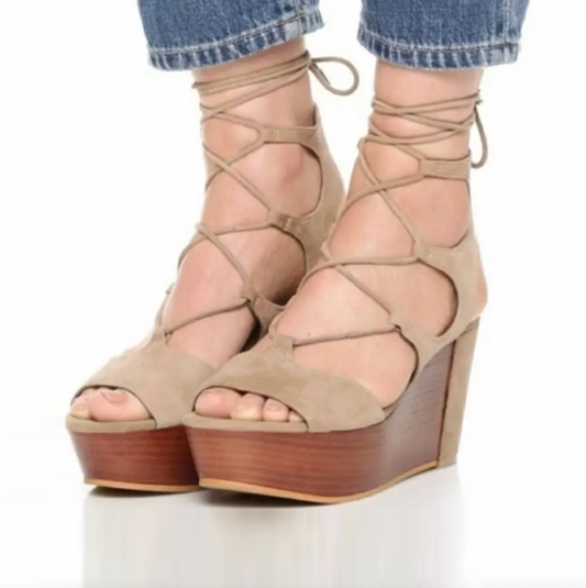 rebecca minkoff cady lace up platform sandal