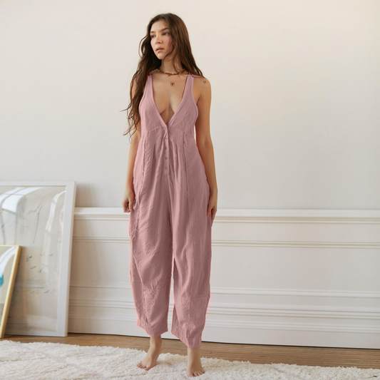 out from under grayson linen jumpsuit