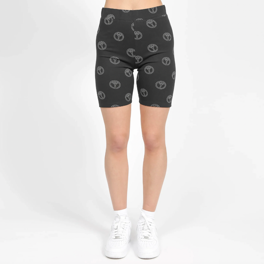 nwt brunette the label peace biker short