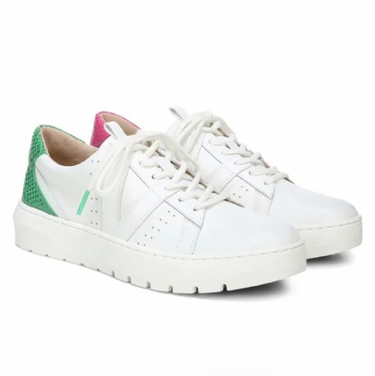 vionic simasa abyss lizard leather sneakers