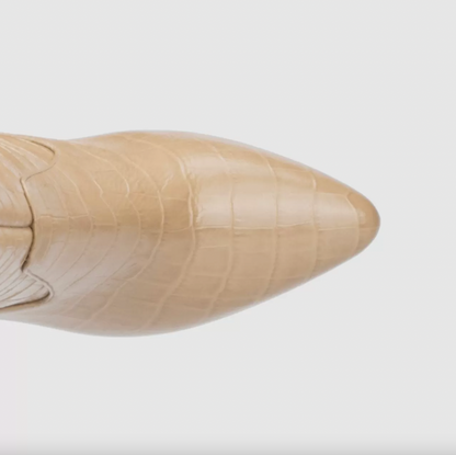 aquatalia 2023 patton croc embossed leather heeled boots